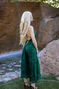 Emerald Divine Magic Dress
