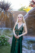 Load image into Gallery viewer, Emerald Divine Magic Dress
