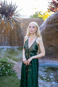 Emerald Divine Magic Dress