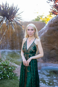Emerald Divine Magic Dress