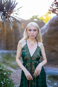 Emerald Divine Magic Dress
