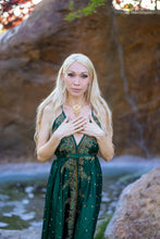Load image into Gallery viewer, Emerald Divine Magic Dress
