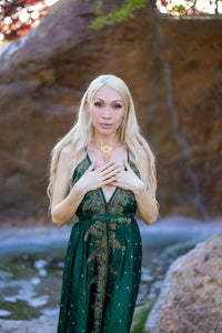 Emerald Divine Magic Dress