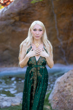 Load image into Gallery viewer, Emerald Divine Magic Dress

