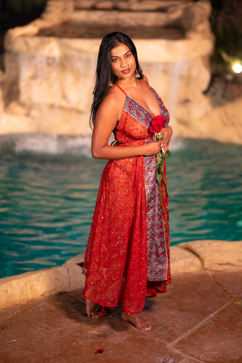 Fire Princess Magic Dress