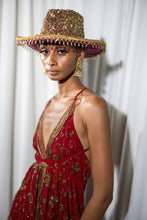 Load image into Gallery viewer, golden ruby magic dress
