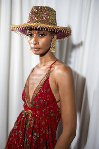 golden ruby magic dress