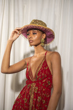 Load image into Gallery viewer, golden ruby magic dress
