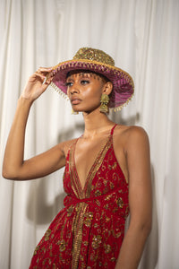 golden ruby magic dress