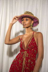 golden ruby magic dress