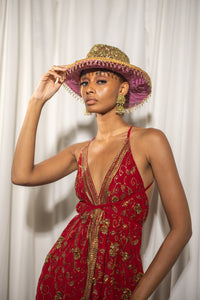 golden ruby magic dress