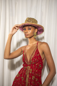 golden ruby magic dress