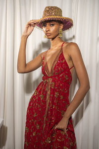 golden ruby magic dress