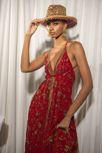 golden ruby magic dress