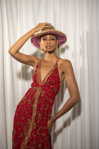 golden ruby magic dress