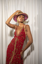 Load image into Gallery viewer, golden ruby magic dress

