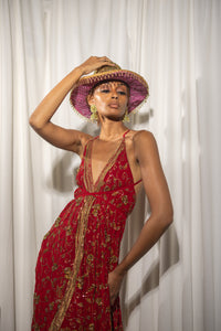 golden ruby magic dress