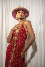Load image into Gallery viewer, golden ruby magic dress

