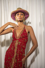 Load image into Gallery viewer, golden ruby magic dress
