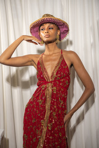 golden ruby magic dress