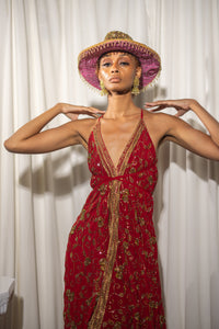golden ruby magic dress
