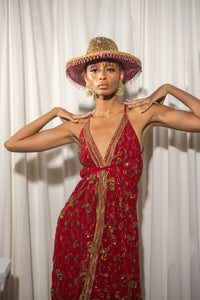golden ruby magic dress