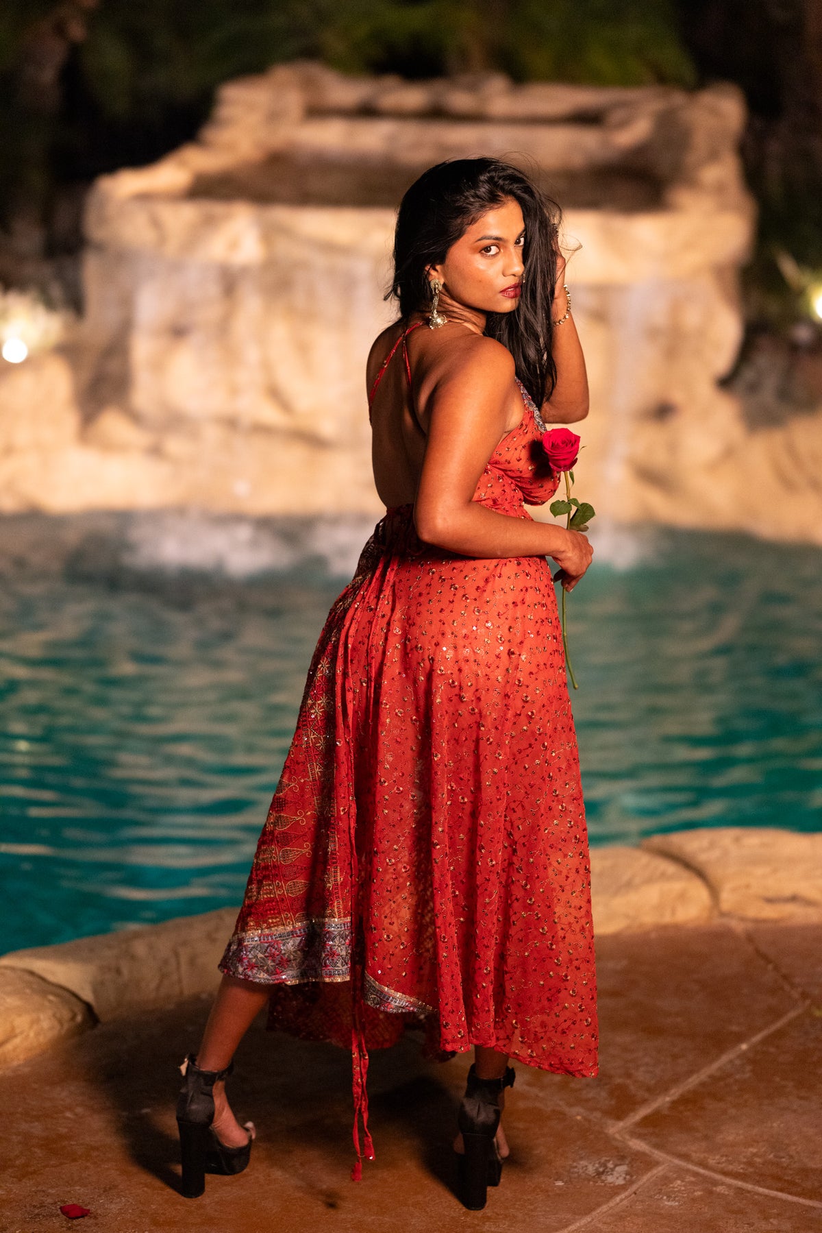 Fire Princess Magic Dress