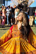 Load image into Gallery viewer, Fire Flower Babydoll Dress
