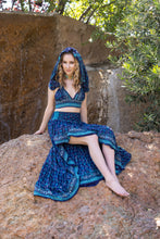 Load image into Gallery viewer, Bohemian Sapphire Bollywood Set
