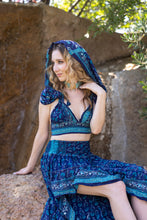 Load image into Gallery viewer, Bohemian Sapphire Bollywood Set
