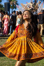 Load image into Gallery viewer, Fire Flower Babydoll Dress

