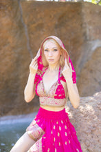 Load image into Gallery viewer, Pink Lotus Bollywood Set
