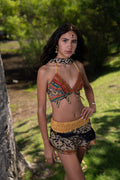 Bohemian rainbow Shakti set