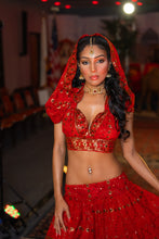Load image into Gallery viewer, Fire Goddess Bollywood Set
