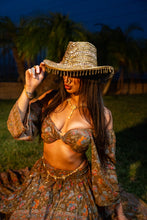 Load image into Gallery viewer, Gold Diamonds Magic Cowboy Hat
