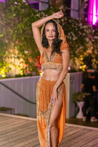Gold Flowers Gaia Jasmine Set