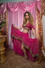 Load image into Gallery viewer, Pink Lotus Bollywood Set
