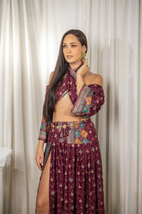 Bohemian Plum Goddess Set