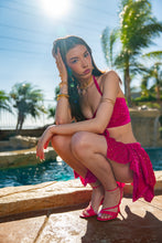 Load image into Gallery viewer, Pink Velvet Jungle Set
