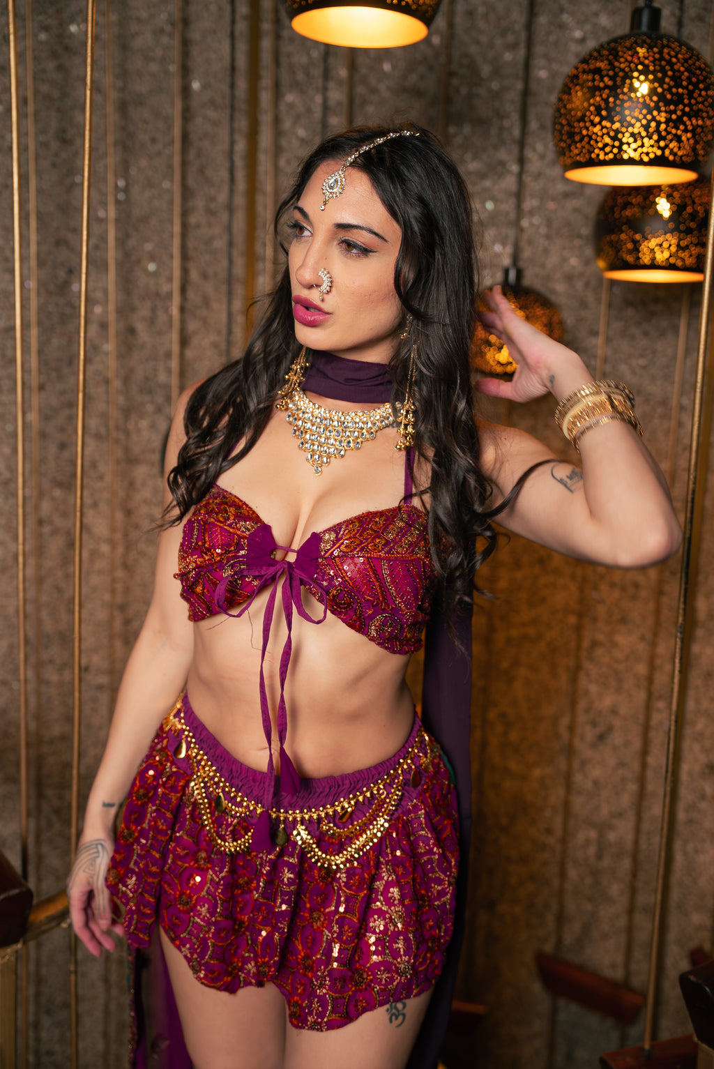 Magenta Royal Butterfly Set