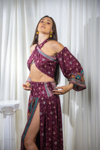 Bohemian Plum Goddess Set