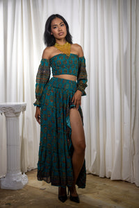 Bohemian Turquoise Bollywood Set