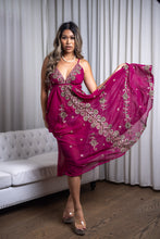 Load image into Gallery viewer, Violet Jewel Magic Dress
