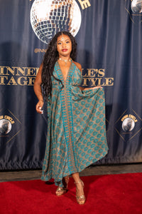 Bohemian Turquoise Magic Dress