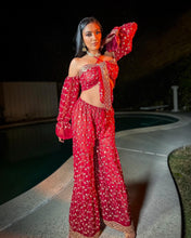 Load image into Gallery viewer, Empress of Love Sharara Pants Set
