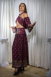 Bohemian Plum Goddess Set