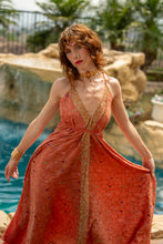 Load image into Gallery viewer, Golden Peach Magic Dress
