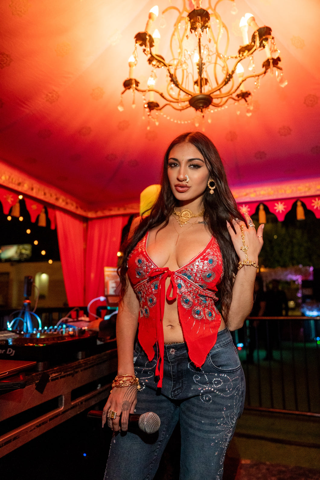 Royal Chakra Pixie Top