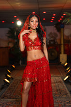 Load image into Gallery viewer, Fire Goddess Bollywood Set
