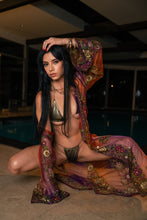 Load image into Gallery viewer, Forbidden Garden Hoodie Kimono
